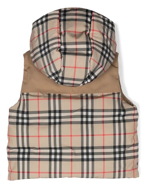 burberry kids gilet